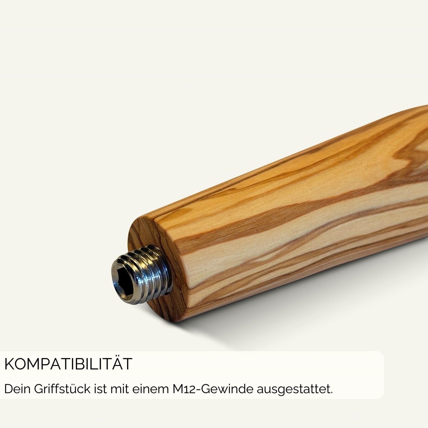 Siebträgergriff Olivenholz