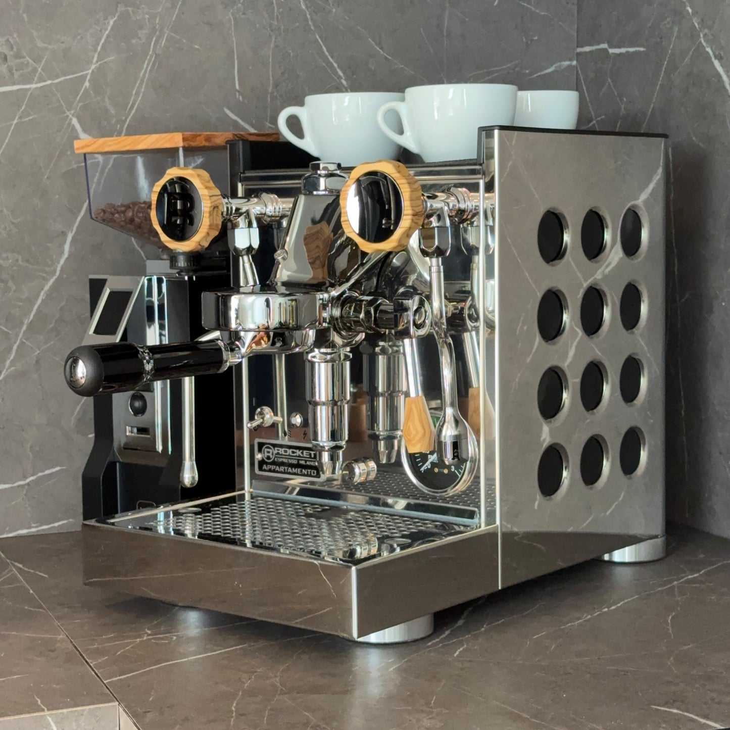 Griffset Olivenholz - Rocket Appartamento TCA